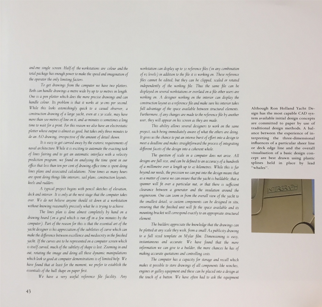 The traditional design method and CAD system