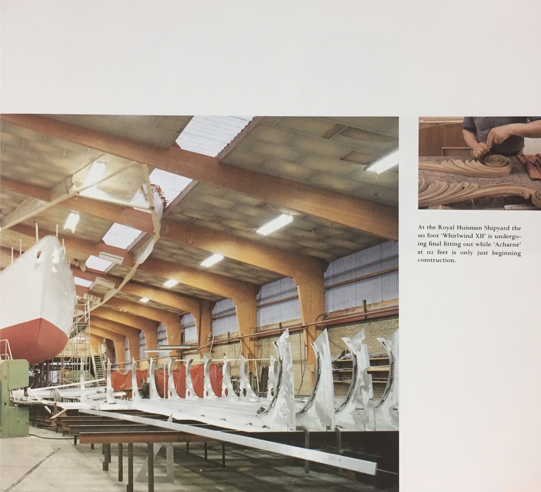 At Royal Huisman Shipyard