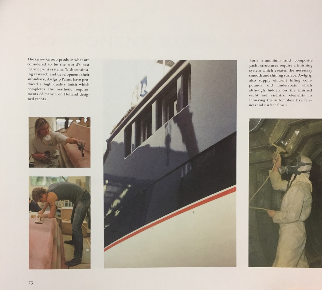 Awlgrip Paints, filling compounds and undercoats