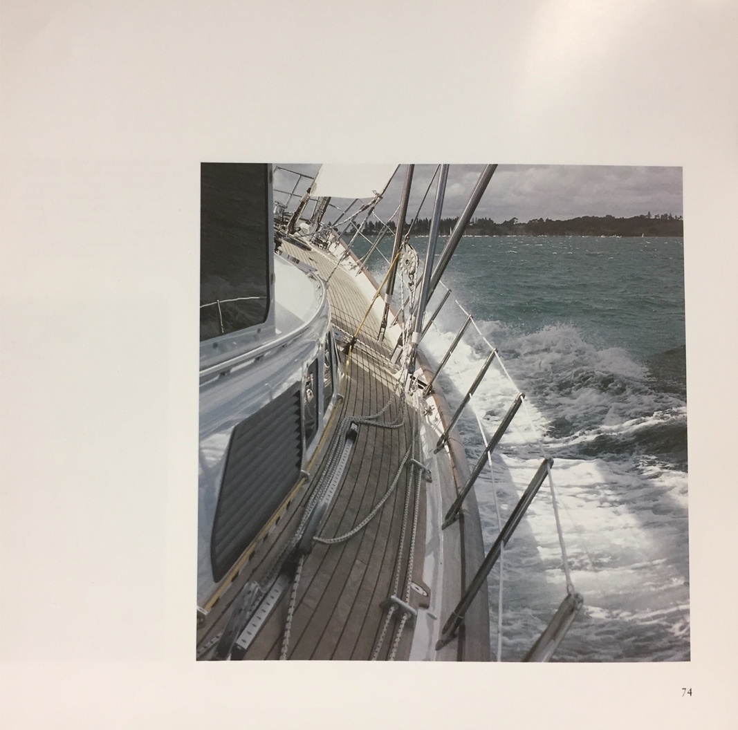 Yacht building in completion