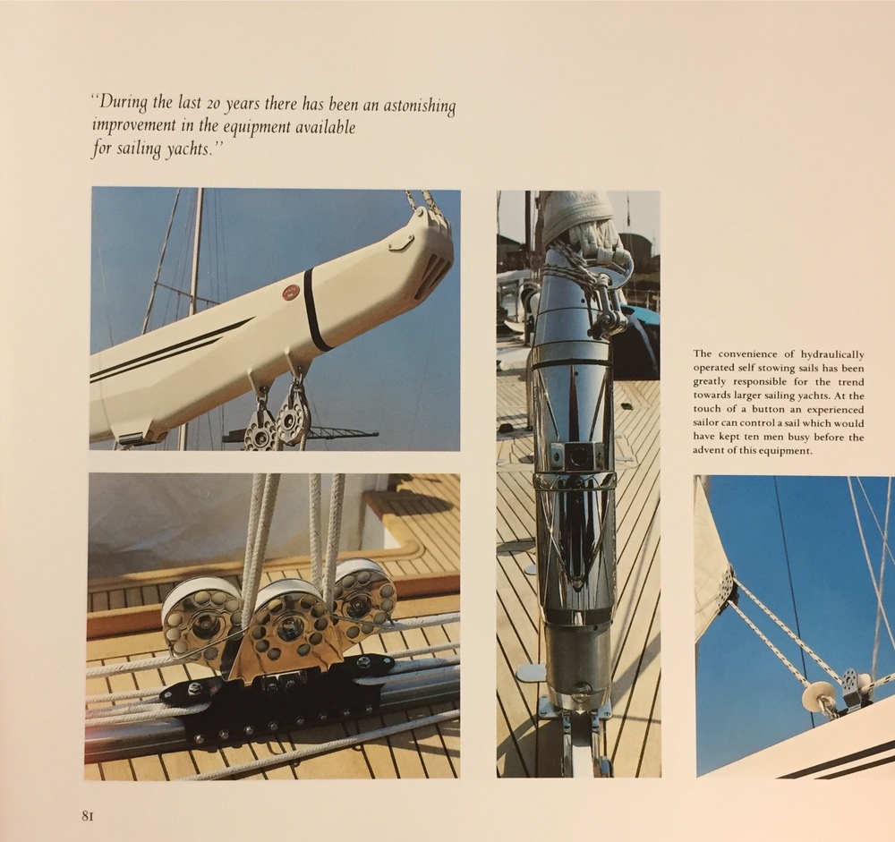 Sailing yachts